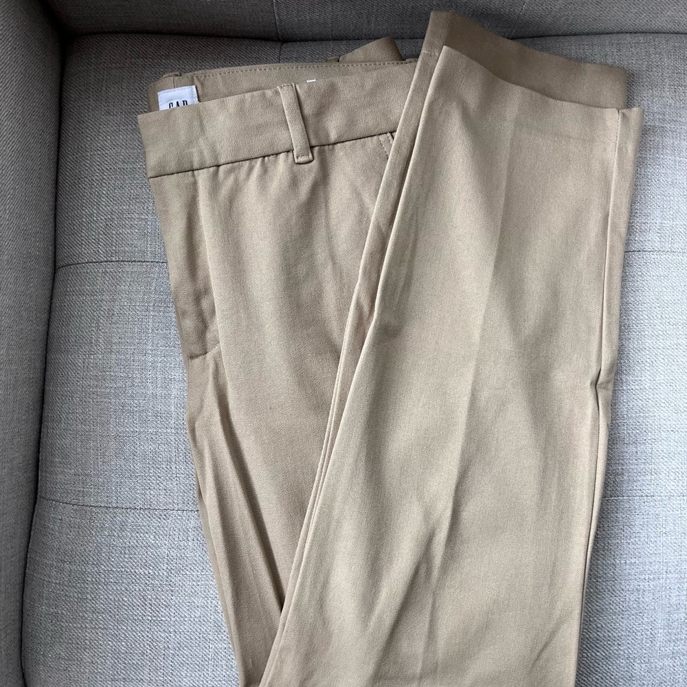 GAP Tan Skinny Ankle Pants